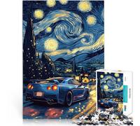 Puzzles pour Adolescents de 2000 pièces Nuit étoilée R35 Jouet éducatif d'apprentissage avec Affiche et Feuille de Questions correspondantes 70x100cm