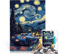 Puzzles pour Adolescents de 2000 pièces Nuit étoilée R35 Jouet éducatif d'apprentissage avec Affiche et Feuille de Questions correspondantes 70x100cm