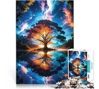 Puzzles pour Adolescents de 2000 pièces Paysage Fantastique d'arbres Défi Difficile Renforcer l'amour Entre Les Couples 70x100cm