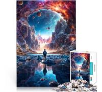 Puzzles pour Adolescents de 2000 pièces Paysage Spatial Cosmique Jeux Jouets Cadeaux Décoration d'intérieur et Cadeaux Uniques 70x100cm