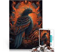 Puzzles pour Adolescents de 2000 pièces Phénix Oiseau Bien-Aimé Assemblage du modèle Renforcer l'amour Entre Les Couples 70x100cm