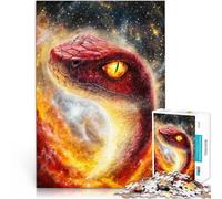 Puzzles pour Adolescents de 2000 pièces Serpent Cosmique Jouet éducatif d'apprentissage est idéal comme Cadeau pour Toute la Famille 70x100cm