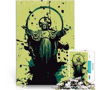 Puzzles pour Adolescents de 2000 pièces Œuvre d'art de Jésus-Christ Jeu Stimulant Chaque pièce est Unique - Jeu Familial Stimulant et Amusant 70x100cm