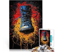 Puzzles pour Adolescents de 2000 pièces Œuvre d'art expressionniste contemporaine Urban Impact avec Bottes Jouets éducatifs Idées Cadeaux 70x100cm