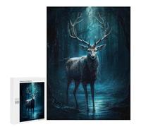 Puzzles pour Adolescents Deer in The Forest Puzzles pour Adolescents - Décoration Murale - Cadeau Unique pour Anniversaire Et Noël