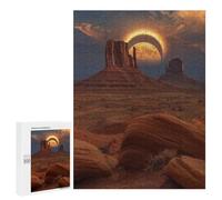 Puzzles pour Adolescents Desert Eclipse Wonder Casse-tête pour Adolescents : Analyse Et Logique, Difficile Et Stimulant, Idéal comme Cadeau 500 PCS