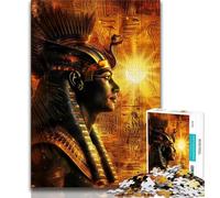 Puzzles pour Adolescents, Dieu égyptien Antique Ra, Puzzle Adulte, décoration Murale Artistique et idée Cadeau d'anniversaire pour Amis, Bureau à Domicile (Taille 75x50cm)