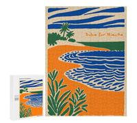 Puzzles pour Adolescents Dolce Far Niente Beach Illustration Casse-têtes pour Adolescents - Jeu De Réflexion - Améliore La Mémoire - Cadeaux De Noël Et d'anniversaire