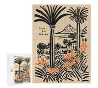 Puzzles pour Adolescents Dolce Far Niente Tropical Landscape Art Puzzles pour Adolescents : Améliorent La Mémoire. Chaque Pièce Est Unique - Idée Cadeau d'anniversaire Unique 500 PCS