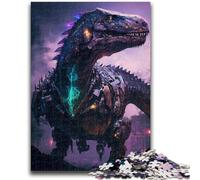 Puzzles pour Adolescents Dragon mécanique Jeu Stimulant et Jeu Familial Décoration Murale Cadeaux d'anniversaire et de Noël Uniques 26x38cm