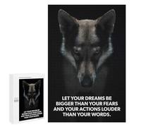 Puzzles pour Adolescents Dream Bigger Than Fears Casse-têtes pour Adolescents - Jeu De Réflexion - Améliore La Mémoire - Cadeaux De Noël Et d'anniversaire