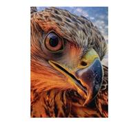 Puzzles pour Adolescents Eagle Close Up Puzzles pour Adolescents, Jouets Anti-Stress, Décoration Murale, Cadeau d'anniversaire, Cadeaux, 38x26cm/1000pcs
