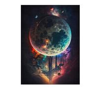 Puzzles pour Adolescents Earth Puzzles pour Adultes, Jouet, Décoration Murale, Décoration Intérieure, Défi À Réaliser 52x38cm/1000pcs