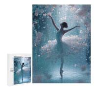 Puzzles pour Adolescents Enchanted Ballet Dance in Flowers -2 Puzzle Anti-Stress pour Adolescents Chaque Pièce Est Unique - Idéal comme Cadeau pour Toute La Famille 500 PCS