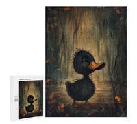Puzzles pour Adolescents Enchanted Black Duckling Puzzles pour Adultes, Jouets Anti-Stress, Difficile, Cadeau d'anniversaire, Cadeaux, 500 PCS