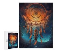 Puzzles pour Adolescents Enchanted Dreamcatcher Sky Puzzles pour Adultes Jeux De Détente Cadeaux pour Femmes Idéal comme Cadeau pour Toute La Famille 500 PCS