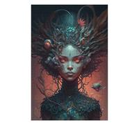 Puzzles pour Adolescents Enchanted Fantasy Portrait -1 Puzzles pour Adolescents, Jouets Anti-Stress, Décoration Murale, Cadeau d'anniversaire, Cadeaux, 75x50cm/1000pcs