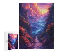 Puzzles pour Adolescents Enchanted Mountain Pathway Casse-tête pour Adolescents : Analyse Et Logique, Difficile Et Stimulant, Idéal comme Cadeau 500 PCS