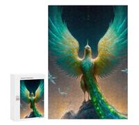 Puzzles pour Adolescents Enchanted Phoenix Art Print Puzzle Anti-Stress pour Adolescents Chaque Pièce Est Unique - Idéal comme Cadeau pour Toute La Famille 300 PCS