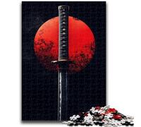 Puzzles pour Adolescents Épée sous la Lune 1000 pièces, Jeu Stimulant, idéal comme Cadeau pour Toute la Famille (75x50cm)