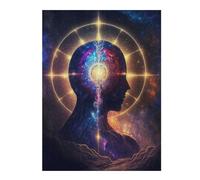 Puzzles pour Adolescents Esoteric Zen Universe V1 Puzzles pour Adultes Jeu Manuel Décoration Intérieure Est Idéal comme Cadeau 52x38cm/1000pcs