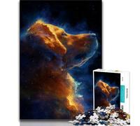 Puzzles pour Adolescents Espace Golden Retriever Adolescent Puzzle Jouet éducatif intellectuel décompressant Décoration Parfaite 38x26cm