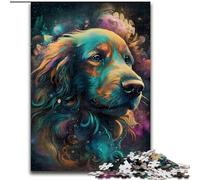 Puzzles pour Adolescents Fable du Golden Retriever, à partir de 14 Ans, décoration d'intérieur, à Offrir en Cadeau à Toute la Famille (Taille 26x38cm)