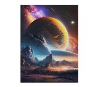 Puzzles pour Adolescents Fantasy Celestial Horizons Puzzle Familial - Améliore La Mémoire - Cadeau d'anniversaire Et Cadeau Unique 52x38cm/1000pcs