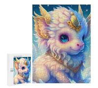 Puzzles pour Adolescents Fantasy Cute Baby Dragon-2 Casse-tête pour Adolescents : Analyse Et Logique, Difficile Et Stimulant, Idéal comme Cadeau 500 PCS