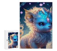 Puzzles pour Adolescents Fantasy Cute Baby Fox Phone Case Casse-tête pour Adolescents : Analyse Et Logique, Difficile Et Stimulant, Idéal comme Cadeau 300 PCS