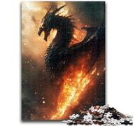 Puzzles pour Adolescents Fantasy Dragon 1000 pièces, Jeu Stimulant, idéal comme Cadeau pour Toute la Famille (75x50cm)