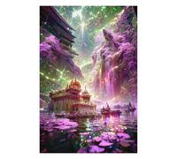 Puzzles pour Adolescents Fantasy Floating Islands Puzzles pour Adultes, Jouet, Décoration Murale, Décoration Intérieure, Défi À Réaliser 75x50cm/1000pcs
