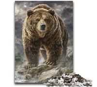 Puzzles pour Adolescents Fantasy Grizzlies, pour Un Jeu éducatif, Un défi, Un Jouet, Un Cadeau pour Toute la Famille (50x75cm)