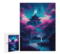 Puzzles pour Adolescents Fantasy Neon Puzzles pour Adultes, Jeux en Famille, Découpe De Précision, Difficile Et Stimulant 500 PCS