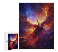 Puzzles pour Adolescents Fantasy Phoenix Bird Fire Puzzles pour Adultes Jeu Manuel Cadeau d'anniversaire Cadeau d'anniversaire, Cadeaux, 500 PCS