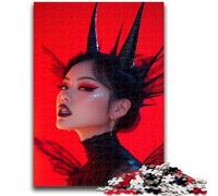 Puzzles pour Adolescents Fille du Diable, défi d'intelligence cérébrale, Jouets addictifs, Cadeau d'anniversaire, décoration Murale 50x75cm