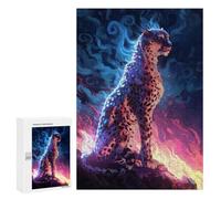 Puzzles pour Adolescents Fire and Ghost Puzzle Adulte - Décoration Murale - Découpe De Précision pour Les Gamers 300 PCS
