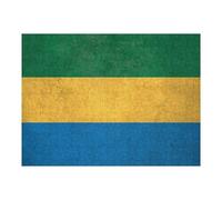 Puzzles pour Adolescents Flag of Gabon on Wall Puzzles pour Adultes : des Jouets À Monter Soi-même, Amusants Et Originaux, Parfaits pour Un Anniversaire Ou Noël