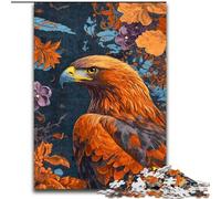Puzzles pour Adolescents Flower Eagle, Jeu Familial Anti-Stress, défi Difficile, renforce l'amour Entre Couples (Taille 50x75cm)