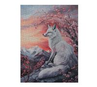 Puzzles pour Adolescents Fox Magical Fairy Tale Art Puzzles pour Adultes, Jeu De Réflexion, Décoration Intérieure, pour Toute La Famille 52x38cm/1000pcs