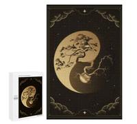 Puzzles pour Adolescents Full Moon Zen Journal Casse-têtes pour Adolescents - Jeu De Réflexion - Améliore La Mémoire - Cadeaux De Noël Et d'anniversaire