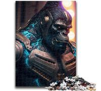 Puzzles pour Adolescents Future Gorilla Convient aux Enfants de 14 Ans et Plus Jeu de Jouets intellectuels Jeu éducatif pour Anniversaire et Noël 26x38cm