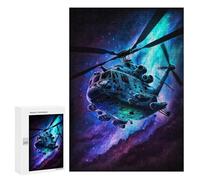 Puzzles pour Adolescents Galactic Helicopter Adventure Casse-tête pour Adolescents : Analyse Et Logique, Difficile Et Stimulant, Idéal comme Cadeau 300 PCS