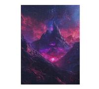 Puzzles pour Adolescents Galactic Mountain Range Puzzle Adulte, Jeu Familial, Difficile, Cadeau d'anniversaire, Cadeaux, 52x38cm/1000pcs