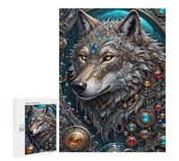 Puzzles pour Adolescents Galactic Overlord Wolf Puzzles pour Adultes, Jeu Manuel, Course De Vitesse, Activités Amusantes À La Maison, 500 PCS