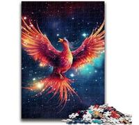 Puzzles pour Adolescents Galaxy Bird of Phoenix, Un Jeu Stimulant idéal pour Toute la Famille (75x50cm)