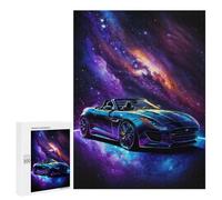 Puzzles pour Adolescents Galaxy Convertible Car Art Puzzles pour Adultes À Monter Soi-même, Décorations Murales, Idées Cadeaux pour Toute La Famille 500 PCS