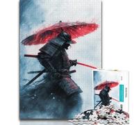 Puzzles pour Adolescents Galaxy Ninja Warrior Puzzles pour Adultes 1000 pièces avec Affiche et fiche de Questions-réponses pour Les 14 Ans et Plus 38x26cm