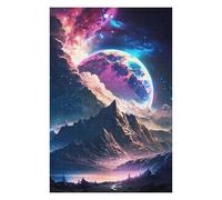 Puzzles pour Adolescents Galaxy Planet Veil Puzzle pour Adultes, Jouet Anti-Stress, Cadeau d'anniversaire Idéal 75x50cm/1000pcs