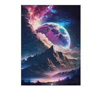 Puzzles pour Adolescents Galaxy Planet Veil Puzzles pour Adultes, Jouets, Décoration Murale, Cadeaux Et Idées Cadeaux Uniques pour Anniversaires 52x38cm/1000pcs